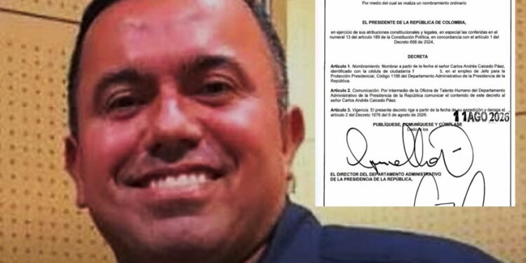 El hombre que protegió a De La Espriella en campaña ahora estará al frente de su seguridad presidencial