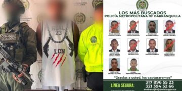 Capturan en Campo de la Cruz a presunto sicario de ‘Los Pepes’ que figuraba entre los más buscados de Barranquilla