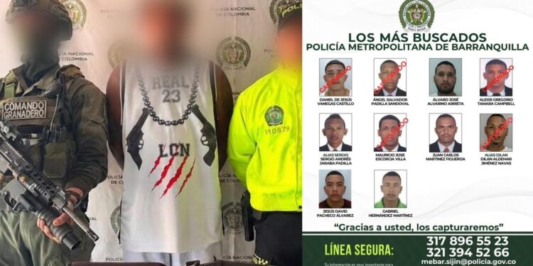 Capturan en Campo de la Cruz a presunto sicario de ‘Los Pepes’ que figuraba entre los más buscados de Barranquilla
