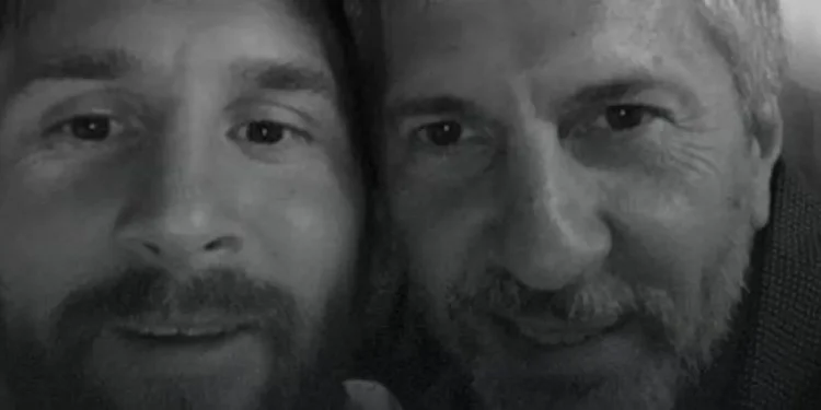 Messi despide a su padre