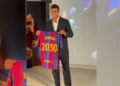 Rodri ya viste de azulgrana: “El Barça fue mi primera opción”