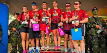 10 kilómetros de entrega, orgullo y compañerismo: Larandia corrió por el bienestar de sus soldados
