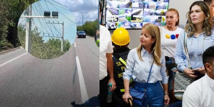 Elsa Noguera pide frenar tres nuevas cámaras de velocidad en la vía Barranquilla–Cartagena