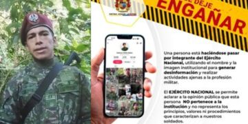 Ejército alerta por hombre que estaría utilizando uniforme e imagen institucional sin pertenecer a la Fuerza