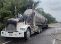 Terror en carretera del Atlántico: delincuentes habrían detenido e incendiado un camión cisterna en Sabanagrande