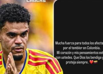 Luis Díaz expresó solidaridad tras sismo