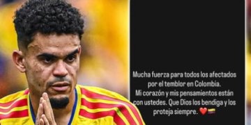 Luis Díaz expresó solidaridad tras sismo