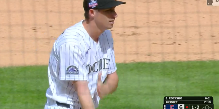 Video | ¡Ni las abejas perdonan! Pitcher de Rockies sufrió una picadura