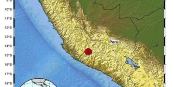 Sismo de magnitud 6,7 se registró este jueves 20 de agosto en territorio peruano