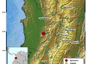 Nuevo sismo de magnitud 3,8 sacude a San José del Palmar, Chocó