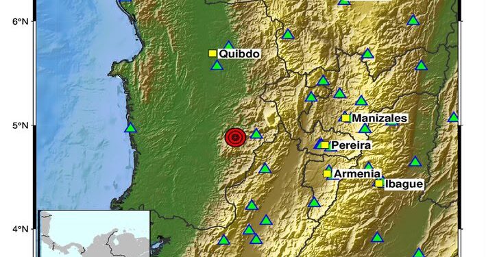 Nuevo sismo de magnitud 3,8 sacude a San José del Palmar, Chocó