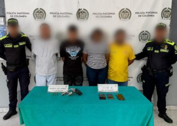 Caen cuatro señalados de una banda que tendría azotado el norte de Barranquilla con robos violentos