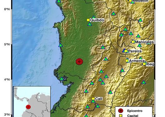 Dos nuevos temblores se registraron en Colombia durante la madrugada de este 21 de agosto