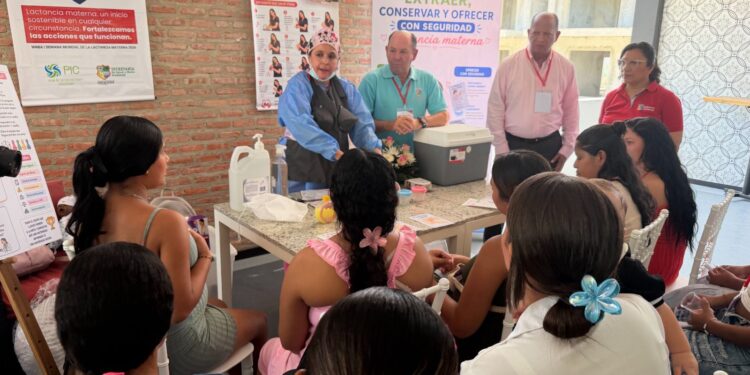 Lactancia materna en el Atlántico: un compromiso diario que trasciende la Semana Mundial