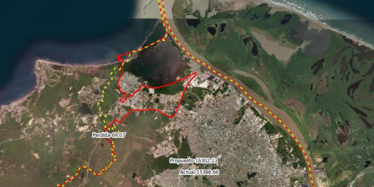 Así cambiaría el mapa de Barranquilla: IGAC propone nueva línea limítrofe con Puerto Colombia