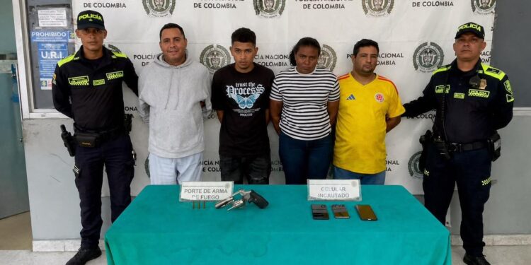 Cae banda de atracadores en Barranquilla: uno de los capturados tenía casa por cárcel