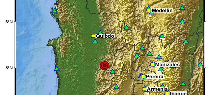Fuerte sismo de magnitud 6,6 sacudió Chocó y se sintió levemente en Barranquilla