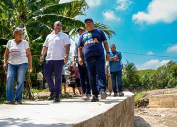 C.R.A. y Alcaldía de Baranoa entregan obras de mitigación en el arroyo Cien Pesos por más de $600 millones