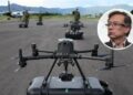 El escudo antidrones de Petro: 12 viajes, millones en gastos y una promesa que nunca llegó a despegar