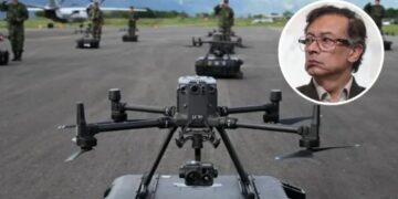 El escudo antidrones de Petro: 12 viajes, millones en gastos y una promesa que nunca llegó a despegar