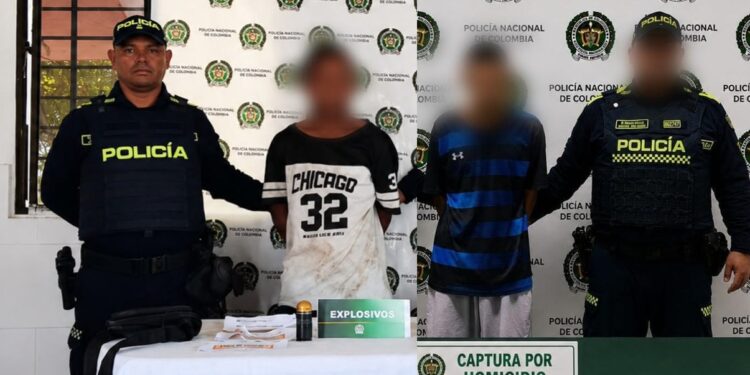 Dos operativos en Atlántico terminan con capturas por homicidio y porte de una granada
