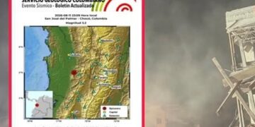 Alerta en Chocó: San José del Palmar vuelve a temblar con dos sismos en menos de dos minutos