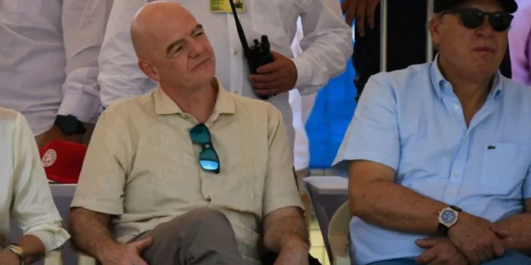 Gianni Infantino recuerda su reciente visita a Cali y envía mensaje de solidaridad a Colombia tras el terremoto