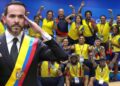 De La Espriella celebra histórica actuación de Colombia en Santo Domingo: 266 medallas y segundo lugar del medallero