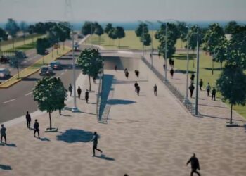 Cierre vial por construcción de túnel peatonal entre Caribe Verde y Las Malvinas
