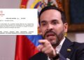De La Espriella congela la contratación en MinInterior y ordena revisar los trámites antes de comprometer nuevos recursos
