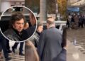 Javier Milei llega a Cali bajo fuerte dispositivo de seguridad para asistir a la posesión de Abelardo De La Espriella