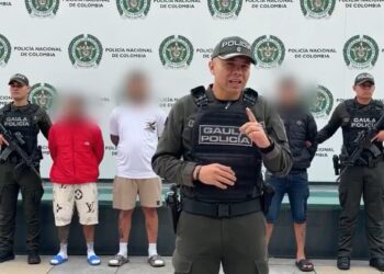 Capturan en Engativá a tres señalados de extorsionar comerciantes con amenazas de muerte