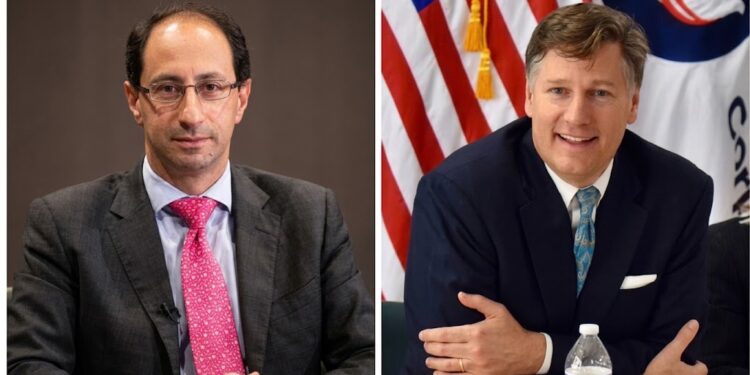 José Manuel Restrepo llega a Nueva York y recibe bienvenida de alto funcionario de Estados Unidos