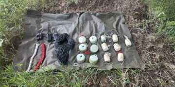 Trece minas antipersonales pertenecientes al GAO ELN fueron destruidas en Toledo