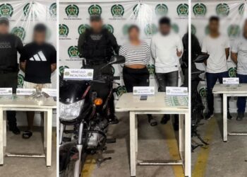 Golpe a la extorsión en Barranquilla: cinco capturados y armas incautadas durante operativos