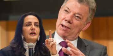 María Fernanda Cabal arremetió contra Juan Manuel Santos por el proceso de paz y lanzó polémicas preguntas