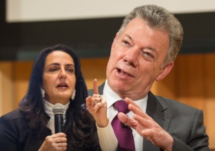 María Fernanda Cabal arremetió contra Juan Manuel Santos por el proceso de paz y lanzó polémicas preguntas