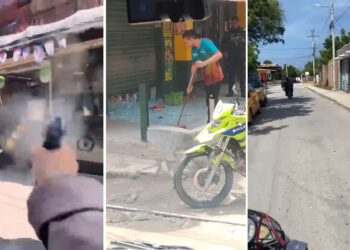 Disparos y amenazas obligan a cerrar comercios en Santa Marta durante jornada de intimidación