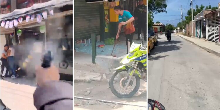 Disparos y amenazas obligan a cerrar comercios en Santa Marta durante jornada de intimidación