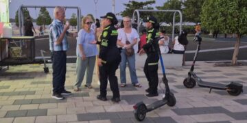 Seguridad en movimiento: Policía refuerza la presencia en el Gran Malecón del Río