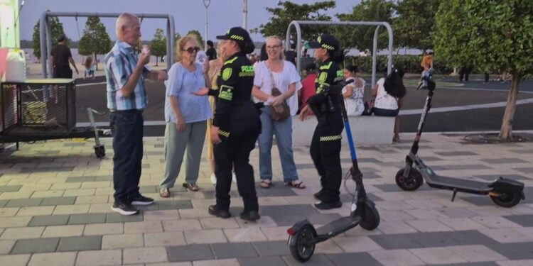 Seguridad en movimiento: Policía refuerza la presencia en el Gran Malecón del Río