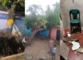 Vendaval golpeó a Sabanalarga: fuertes vientos destechó viviendas y provocaron daños en varios barrios