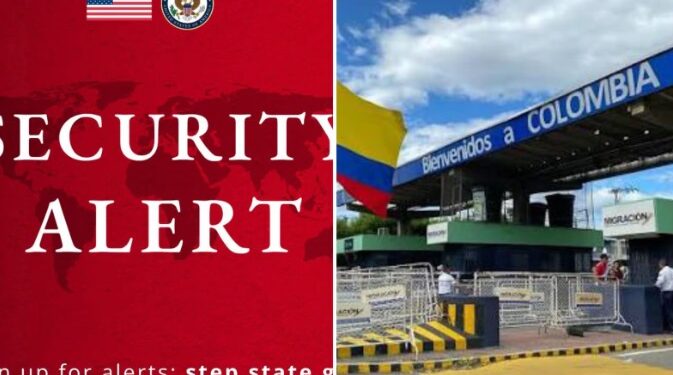 Estados Unidos pone a Norte de Santander en alerta máxima y pide no viajar a la región