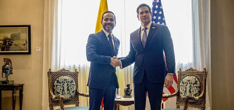 Colombia y Estados Unidos sellan acuerdos clave sobre energía nuclear y minerales críticos durante visita de Marco Rubio