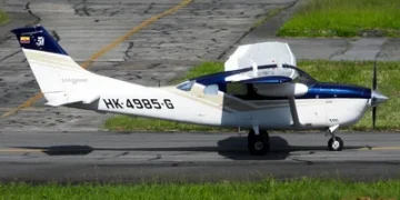 Activan búsqueda de aeronave Cessna HK4985 con cinco personas a bordo