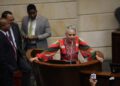 La razón por la que María José Pizarro siguió presidiendo el Senado pese a que el Consejo de Estado anuló su elección