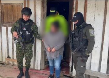 Gaula Militar Tolima captura en flagrancia a alias la Gorda, por tráfico de estupefacientes y porte ilegal de armas