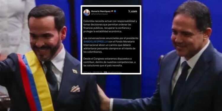 Honorio Henríquez respalda conversaciones de De La Espriella con el FMI