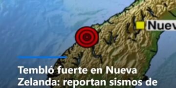 Alerta sísmica: Nueva Zelanda registra temblores de hasta 5,3 y Colombia también reporta actividad
