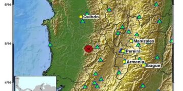 Alerta sísmica en Colombia: dos temblores fueron registrados en Cauca y Chocó